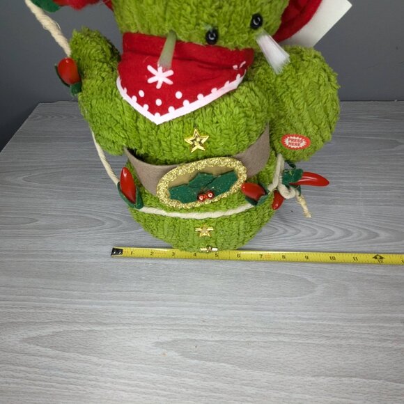 Collections ETC Christmas Holiday Saguaro Cowboy Animated Musical Cactus - Picture 13 of 16